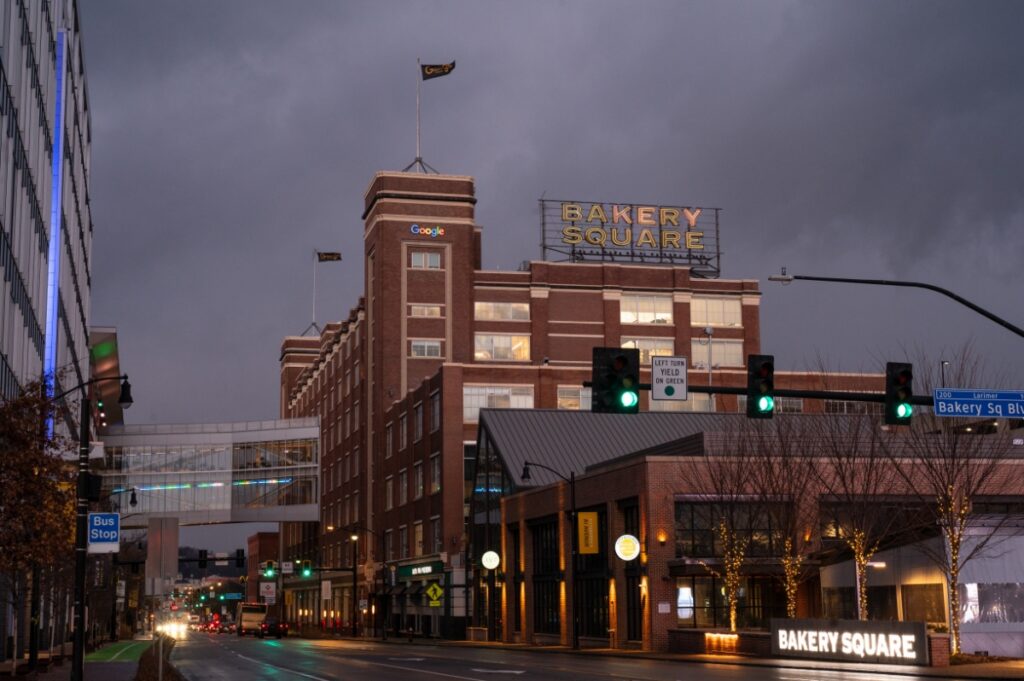 A century-old architectural landmark in Pittsburgh's East End.